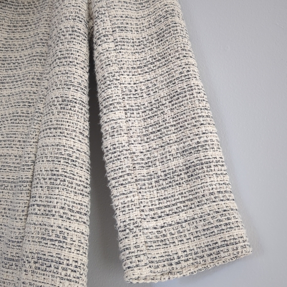 Banana Republic Blazer Womens 4P Cotton Corpcore Elegant Neutral - Picture 3 of 9